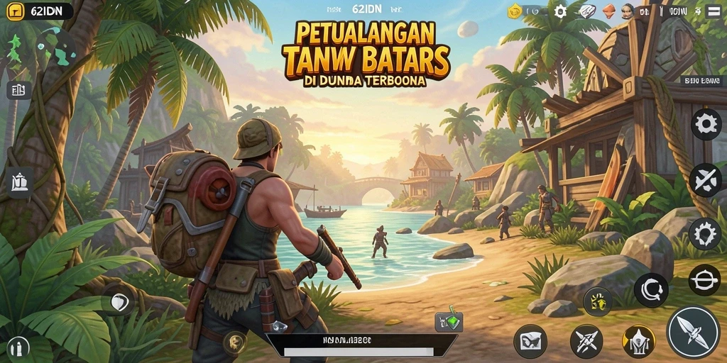 Tampilan gameplay seru di dunia terbuka penuh petualangan.