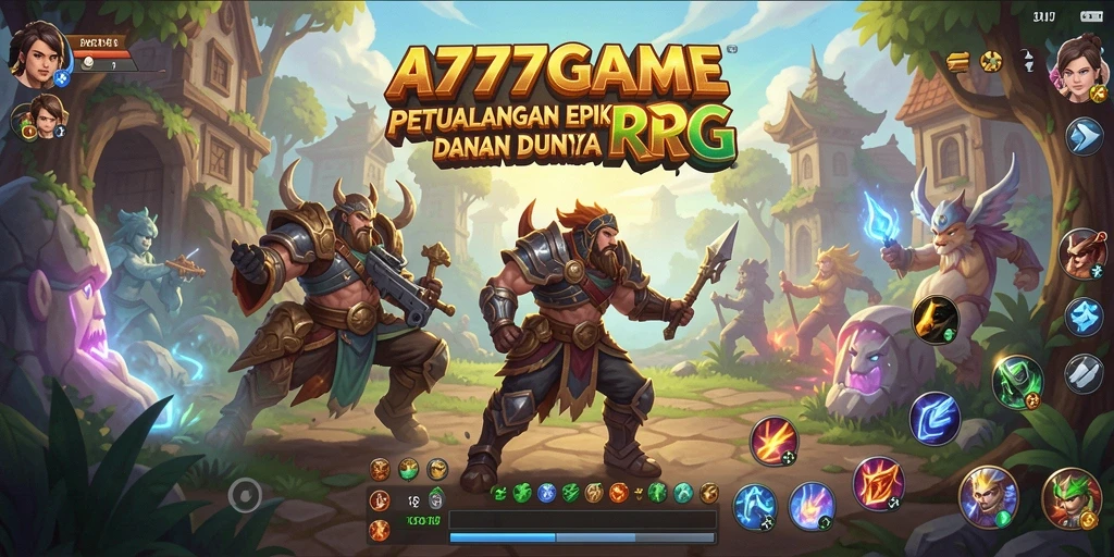 Gameplay A777GAME yang menegangkan dan penuh aksi RPG.
