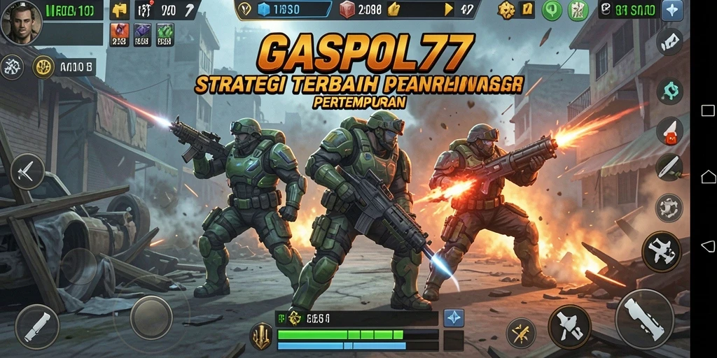 Tampilan gameplay seru dengan strategi mendalam di GASPOL77.