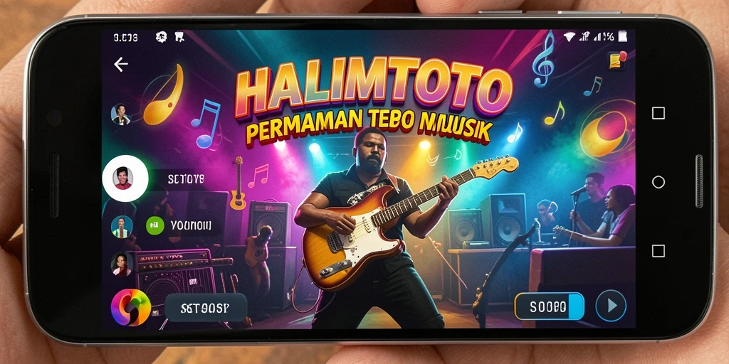 Tampilan gameplay HALIMTOTO yang menarik dan menantang.
