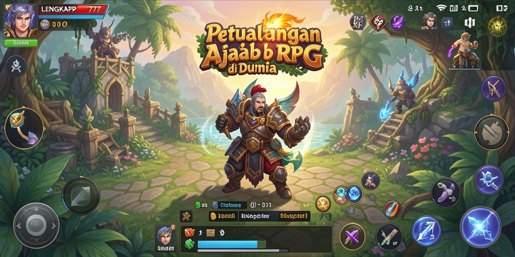 Tampilan gameplay LENGKAP777 yang menarik dan penuh aksi.