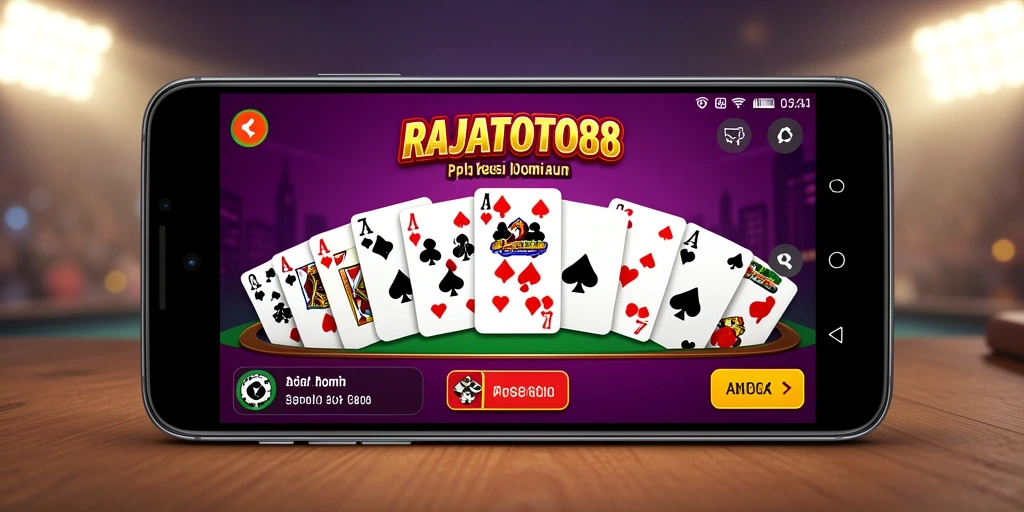 Screenshot gameplay RAJATOTO88 menampilkan keseruan bermain Domino.
