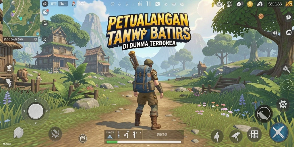 Tampilan gameplay SE328 dalam dunia terbuka yang menakjubkan.