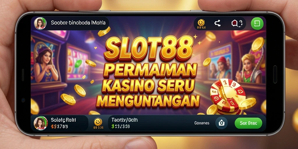 Tampilan gameplay menarik dengan grafis slot yang memukau.