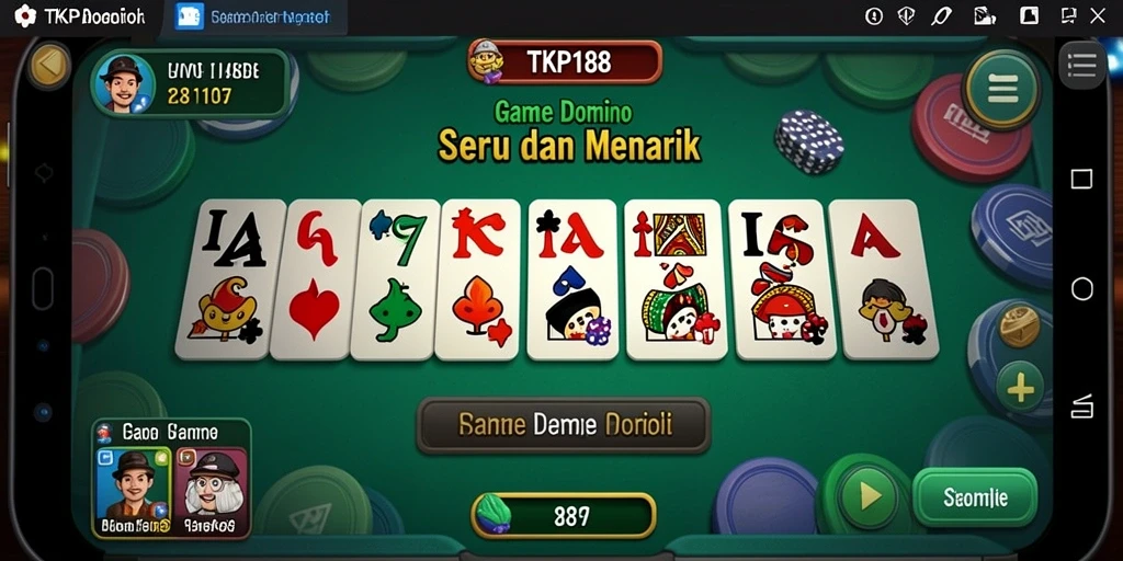 Gameplay menarik dari TKP188 yang menghadirkan Domino seru.