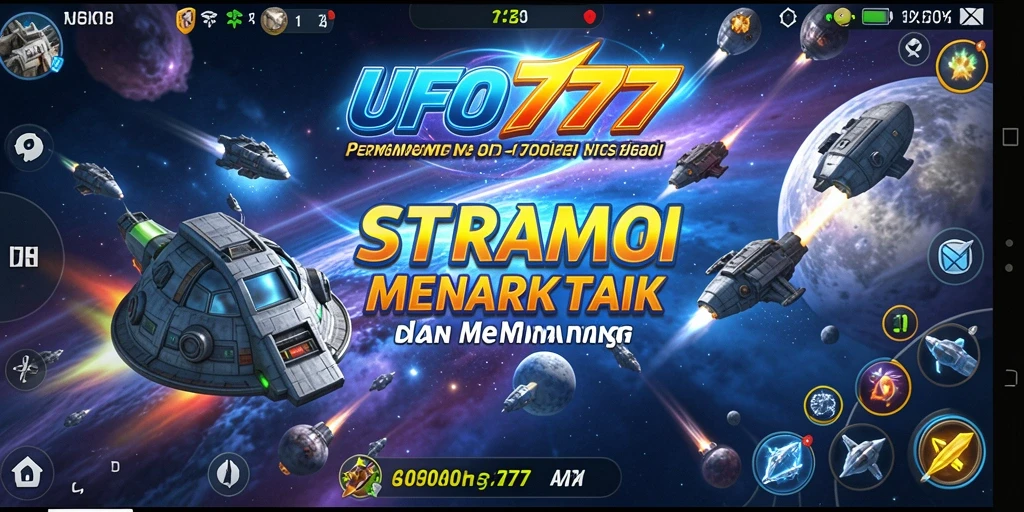 Tampilan utama gameplay <strong>UFO777</strong> yang menampilkan pertempuran strategi intens.