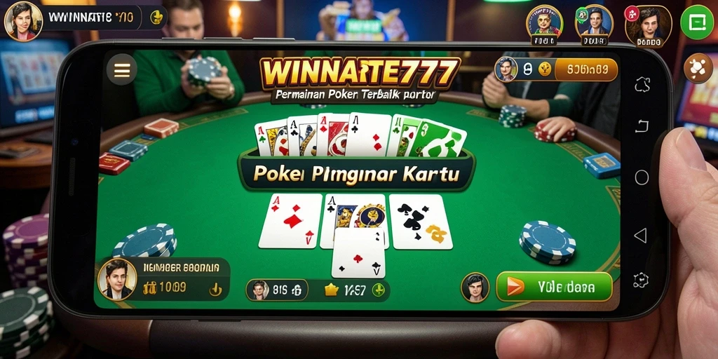Gameplay menarik WINRATE777 yang penuh aksi poker.