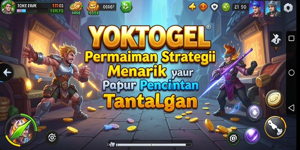 Tampilan gameplay YOKTOGEL yang menarik dan penuh strategi.